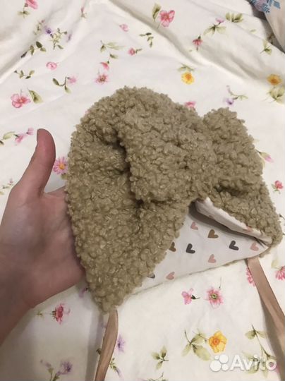 Шапка тюрбан теплая