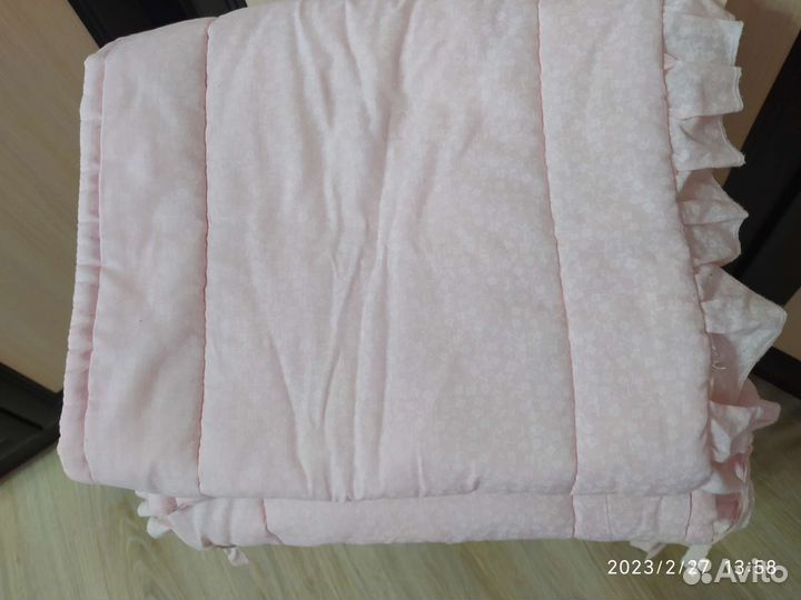 Бортики в кроватку