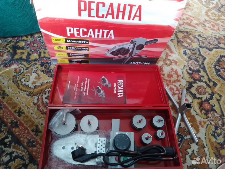 Утюжок для склейки пропиленновых труб