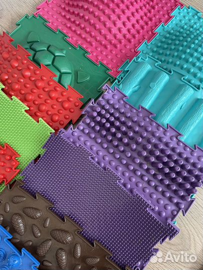 Ортопедические пазлы массажные Ортодон 16 шт