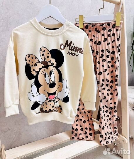 Детский свитшот и лосины 104 110 116 128 140