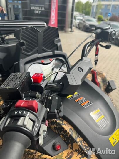 Квадроцикл Снегоболотоход Pathcross MAX 1000 army