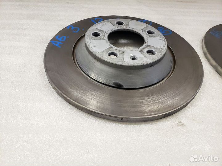 Диск тормозной задний Audi A6 C6
