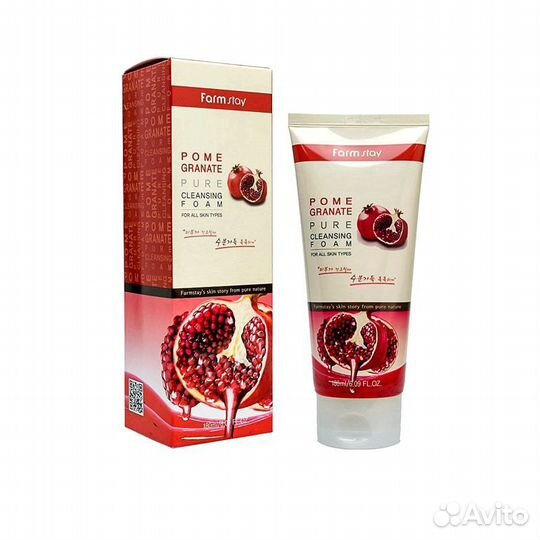 Пенка для умывания с экстрактом граната FarmStay