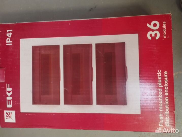 Щит распределительный 36 модулей встраиваемый EKF
