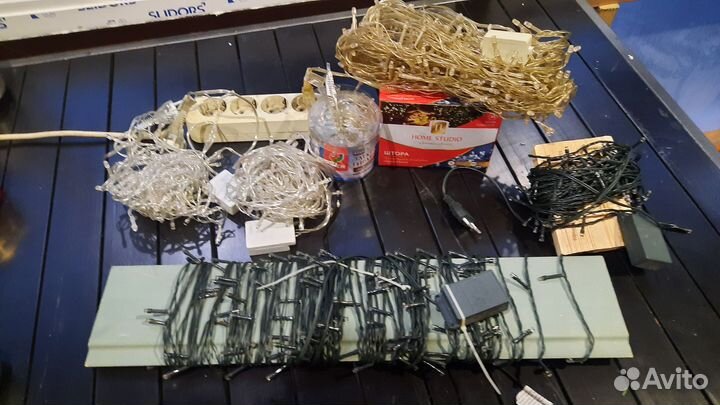 Новогодняя гирлянда бу