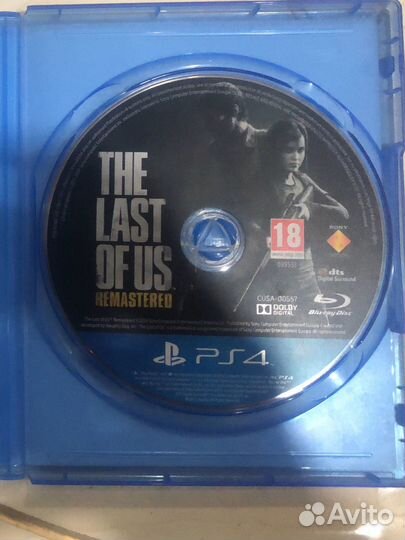 Диски на ps4 The last of us Одни из нас