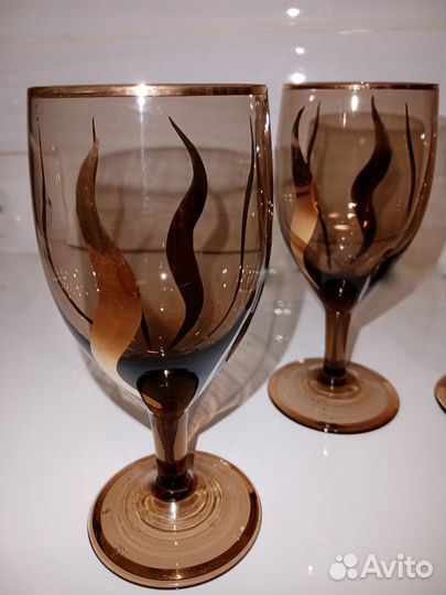 Фужеры Чехия, 4шт