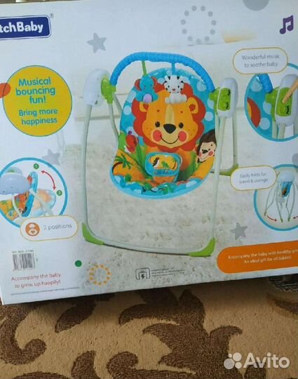 Детские электронные качели