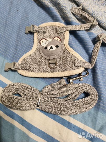 Шлейка с поводком