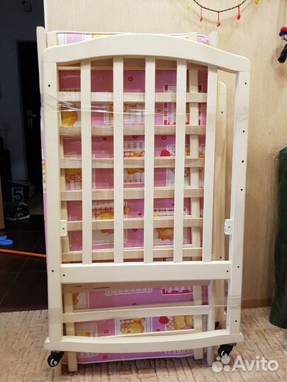 Детские кроватки с матрасом бу