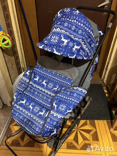 Санки коляска