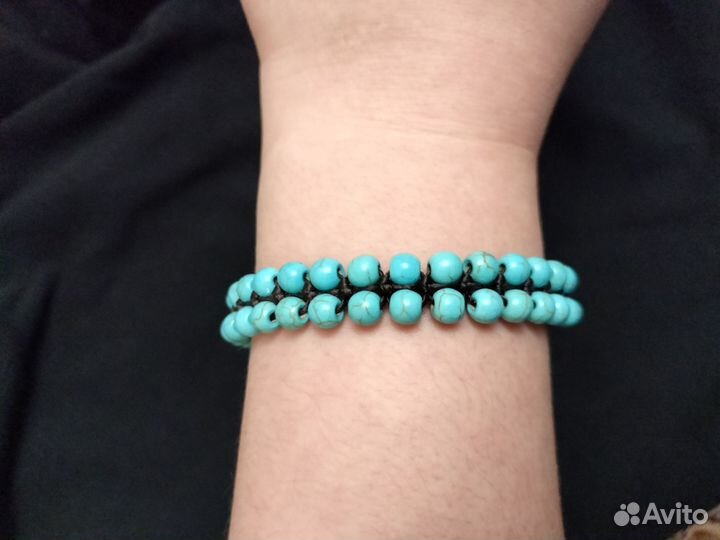 Браслет из бирюзы