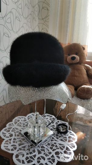 Шапка норковая женская