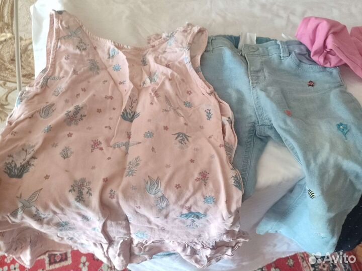 Детские вещи пакетом для девочек 98-104-110