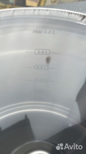 Кастрюля Tefal 6,4 л, Новая, для индукции