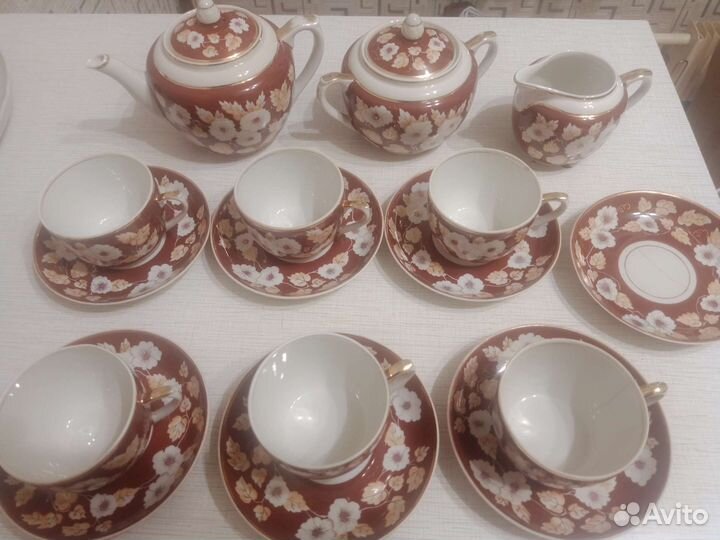 Чайный сервиз вербилки