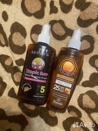 Масло для загара