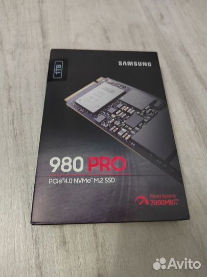 SSD диск samsung M.2 980 PRO 1 Тб MZ-V8P1T0BW