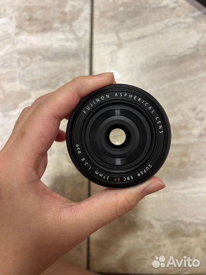Fujifilm xf 27mm f2.8 Объектив