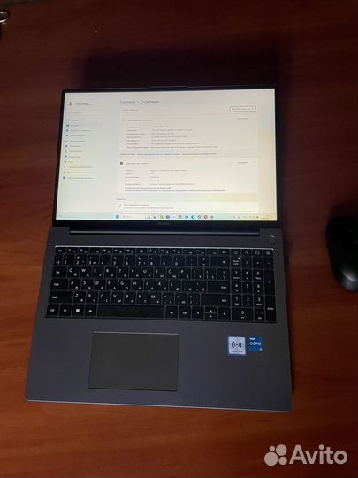 Ноутбук huawei matebook d16 i5