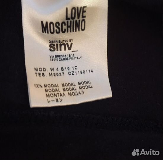 Футболка женская Love Moschino Италия