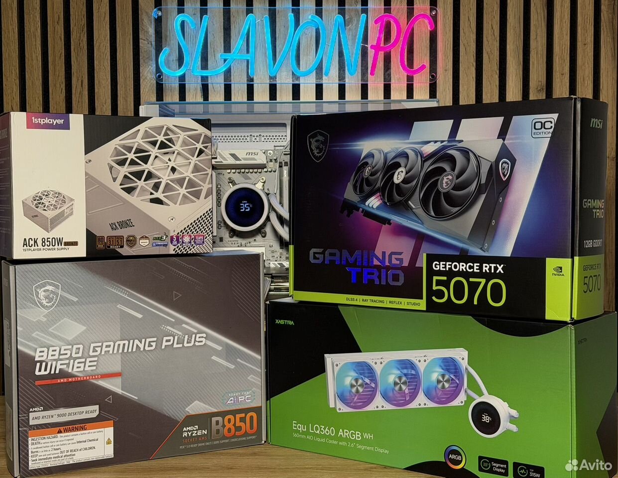 Игровой ПК — AMD Ryzen 7 9800x3D / RTX 5070 / 32 GB — фото 3