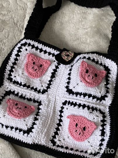 Cумка вязаная ручная работа