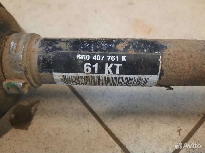 Привод передний левый VW Polo(10-20) 1.6л 