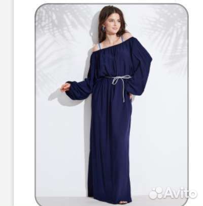 Платье туника пляжное