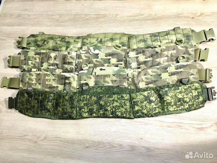 Боевой тактический пояс разгрузка варбелт кевлар