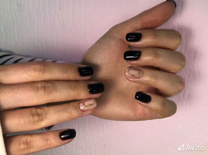 Маникюр с покрытием