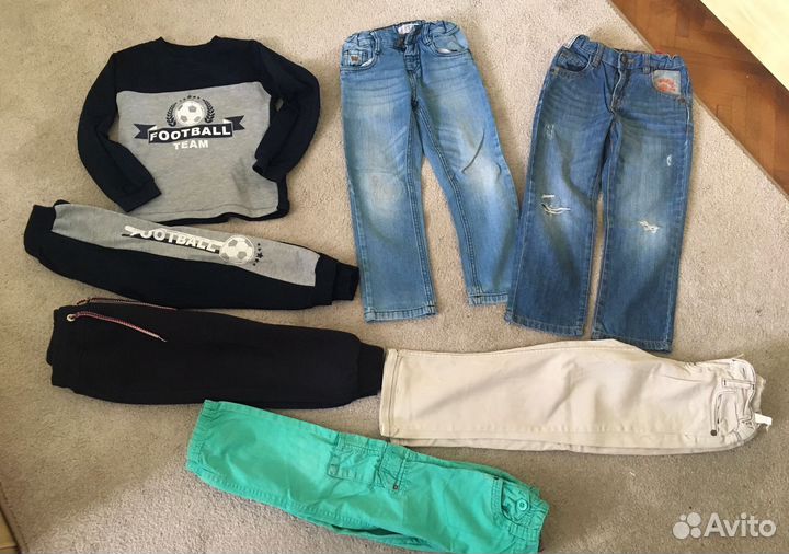 Пакет вещей для мальчика на 3-4 года