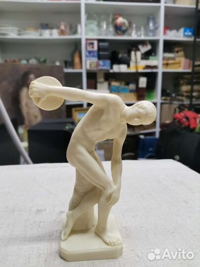 Статуэтка скульптура Дискобол Античность СССР (Ч)