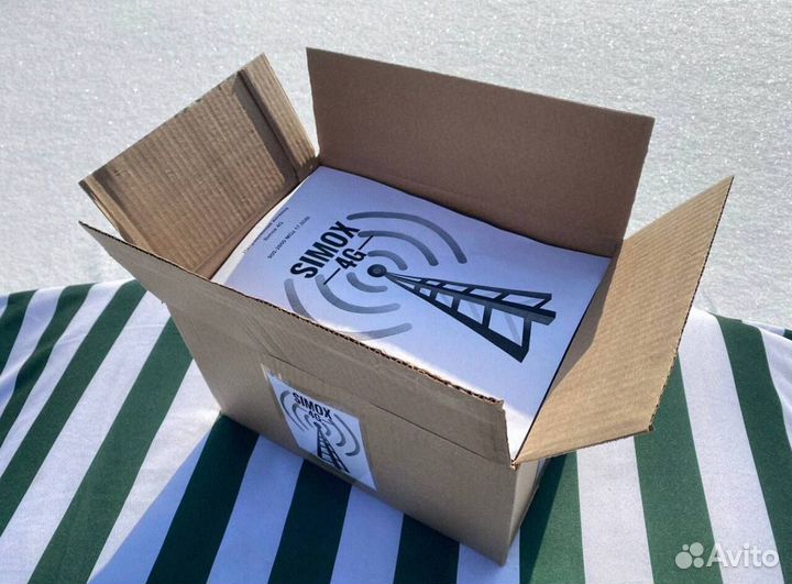 Компактный комплект усиления интернета с Wi-Fi для дачи и дома