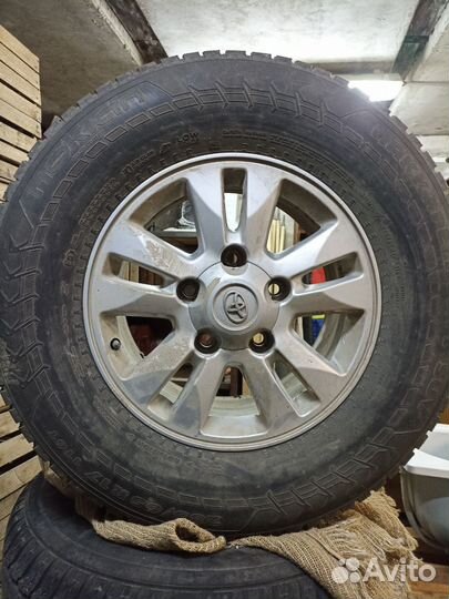 Зимние колеса на Land Cruiser 200