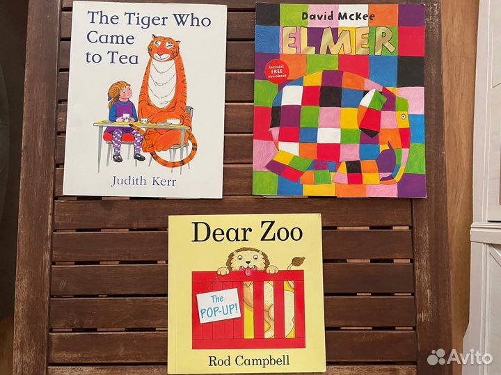 Детские книги на английском языке 4шт