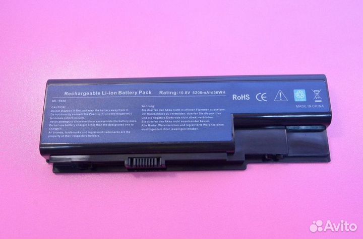 Аккумулятор для ноутбука acer aspire 5520, 5230, 5