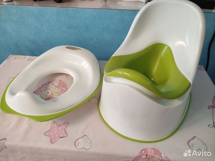 Горшок и накладка Икеа