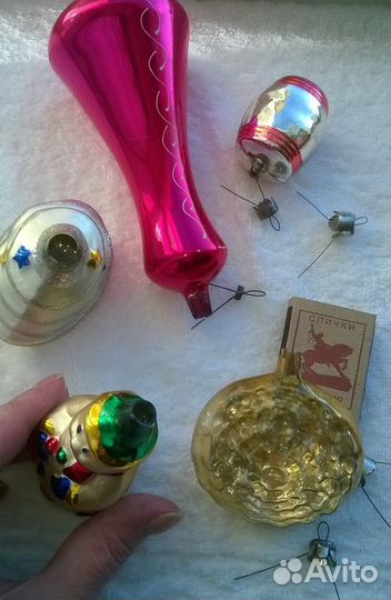 Елочные игрушки СССР, цена за все