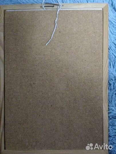 Картина с янтарной крошкой