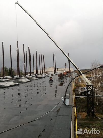 Аренда и услуги автокрана, 60 т, 50 м, с гуськом 15 м