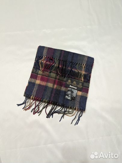 Клетчатый шарф Barbour оригинал