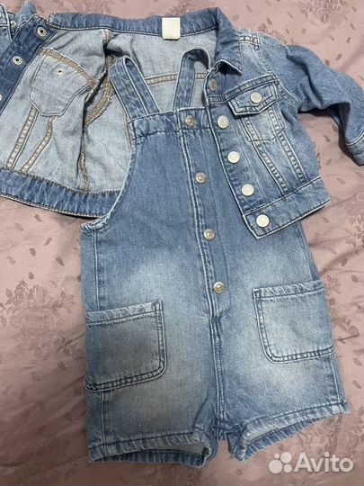 Детский джинсовый комплект