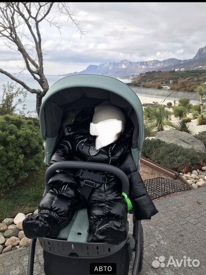 Зимний комбинезон трансформер 86-92