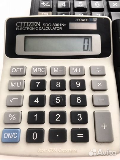 Калькулятор Citizen cdc384 II