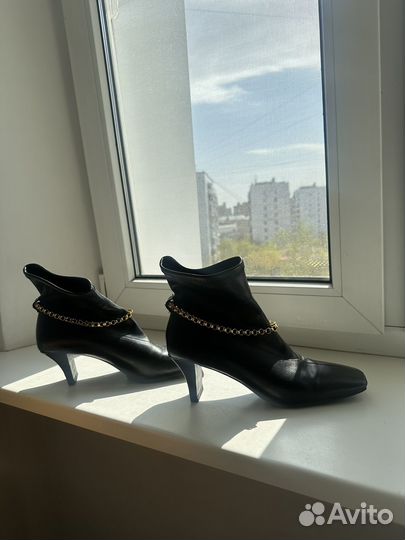 Ботильоны Jil Sander 37 с цепочкой