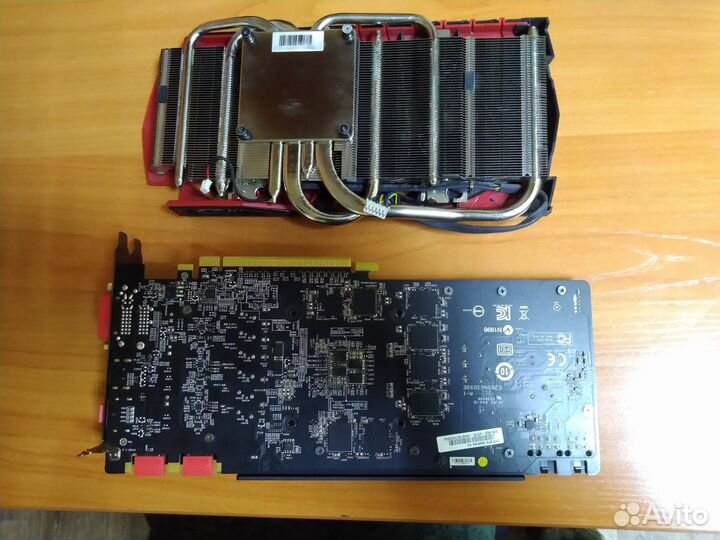 Видеокарта gtx 970 на запчасти