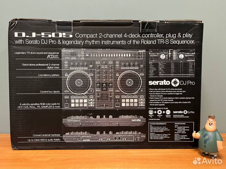 DJ контроллер 2х канальный Roland DJ-505 (новый)