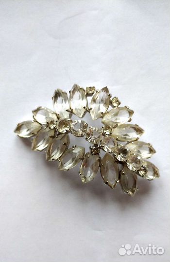 Брошь винтажная. (60- е годы 20 века) Чехия